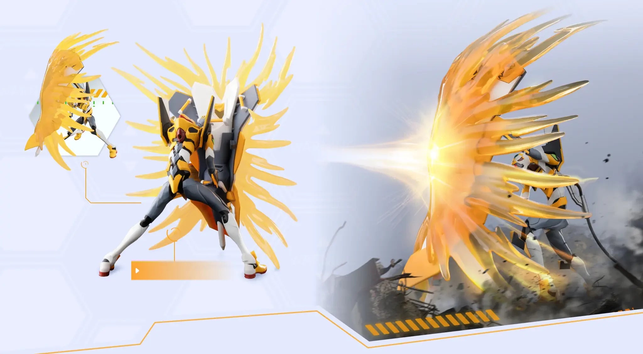 Evangelion - Type-00 (DX Ver.) Action Edition Plastic Model Kit Blokees