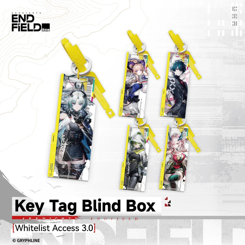 Arknights: Endfield - Whitelist Access 3.0 Key Tag Blind Box HYPERGRYPH