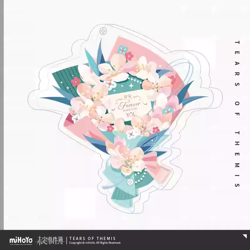 Tears of Themis - Forever Begins With You Series Flower Bouquet Acrylic Photo Frame miHoYo