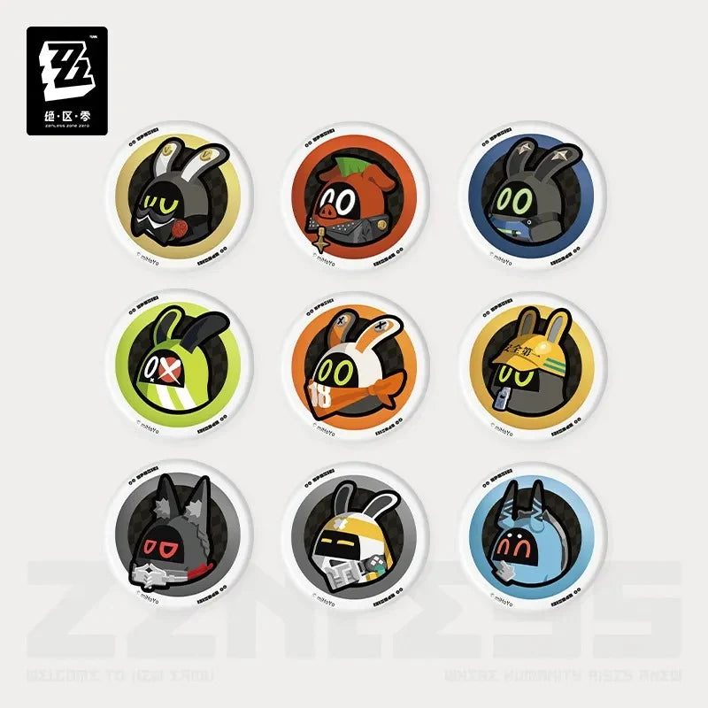 Zenless Zone Zero - Everyday Life of Section 6 Series Bangboo Badge Blind Box miHoYo