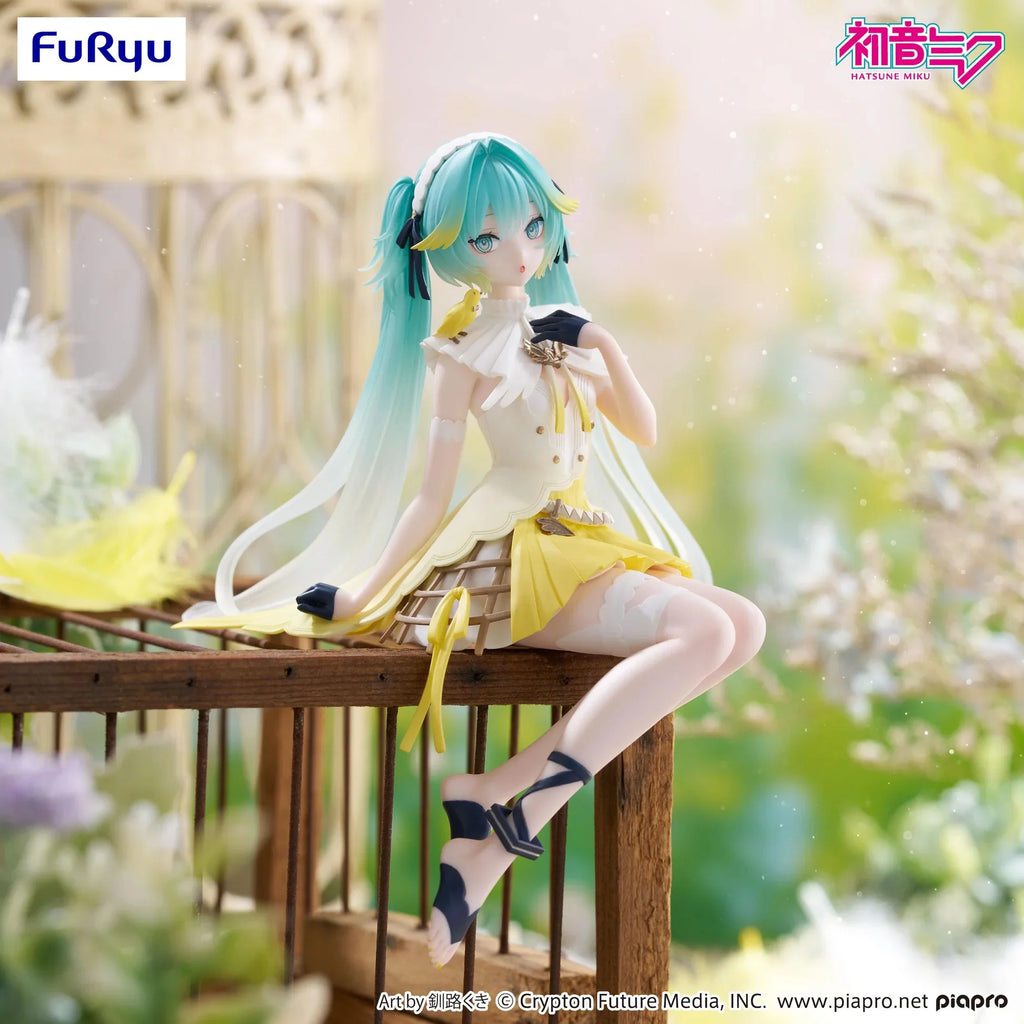 Hatsune Miku - Hatsune Miku (Canary Bird Ver.) Noodle Stopper Figure FuRyu Corporation