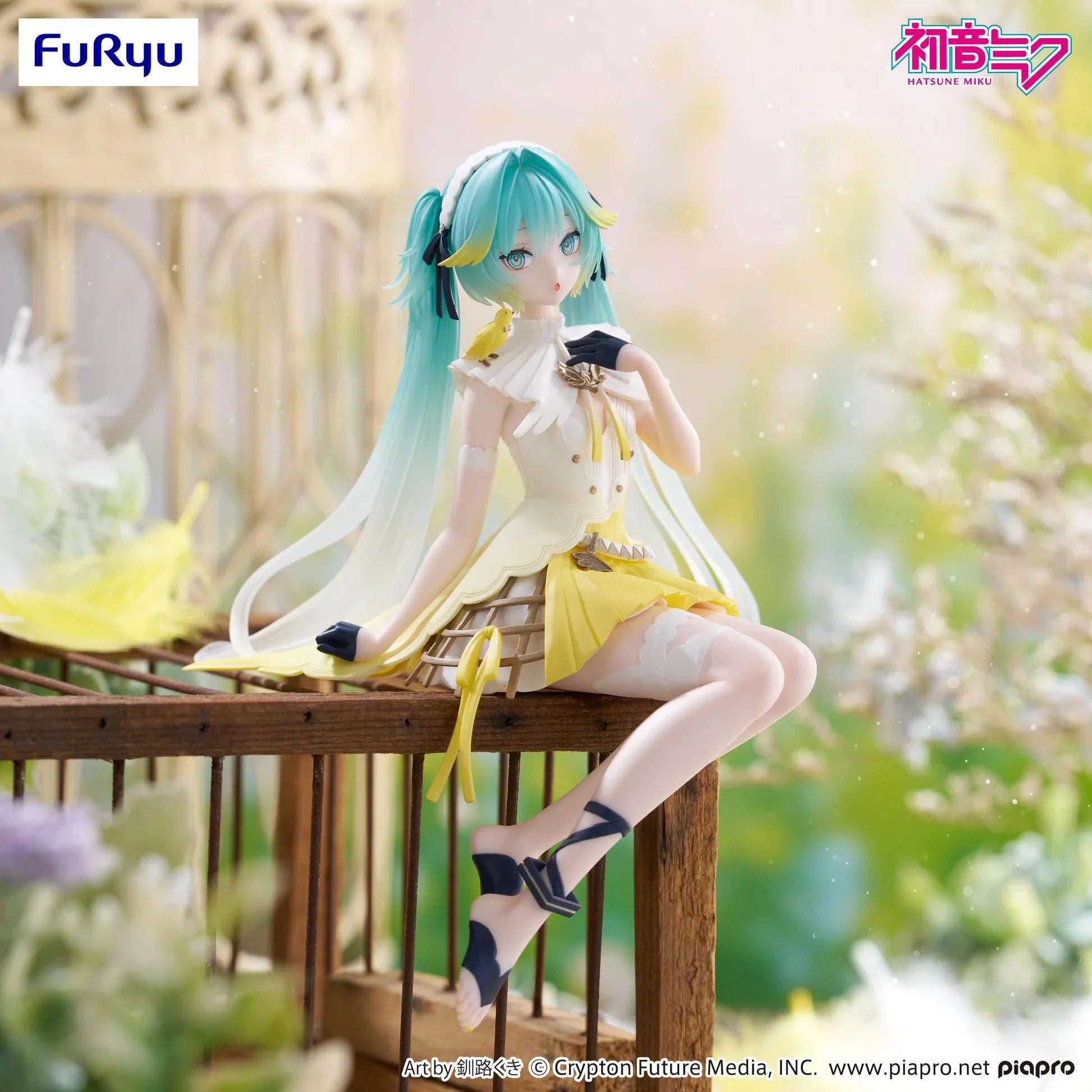 Hatsune Miku - Hatsune Miku (Canary Bird Ver.) Noodle Stopper Figure FuRyu Corporation