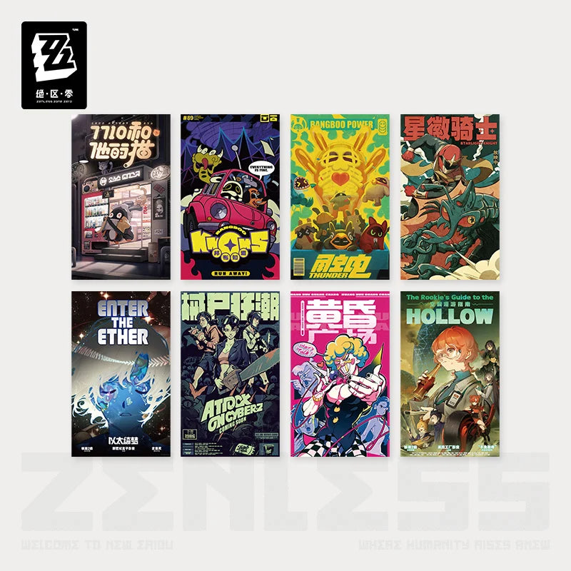 Zenless Zone Zero - Random Play Videotape Poster miHoYo