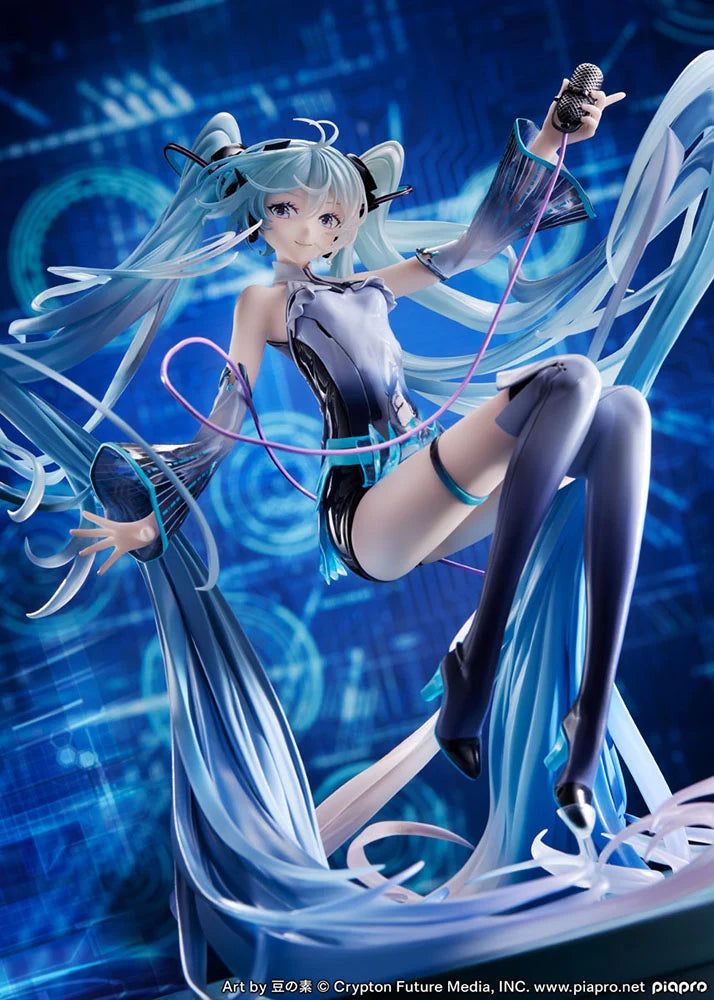 Hatsune Miku - Hatsune Miku(Techno-Magic Ver.) 1/7 Scale Figure FuRyu Corporation