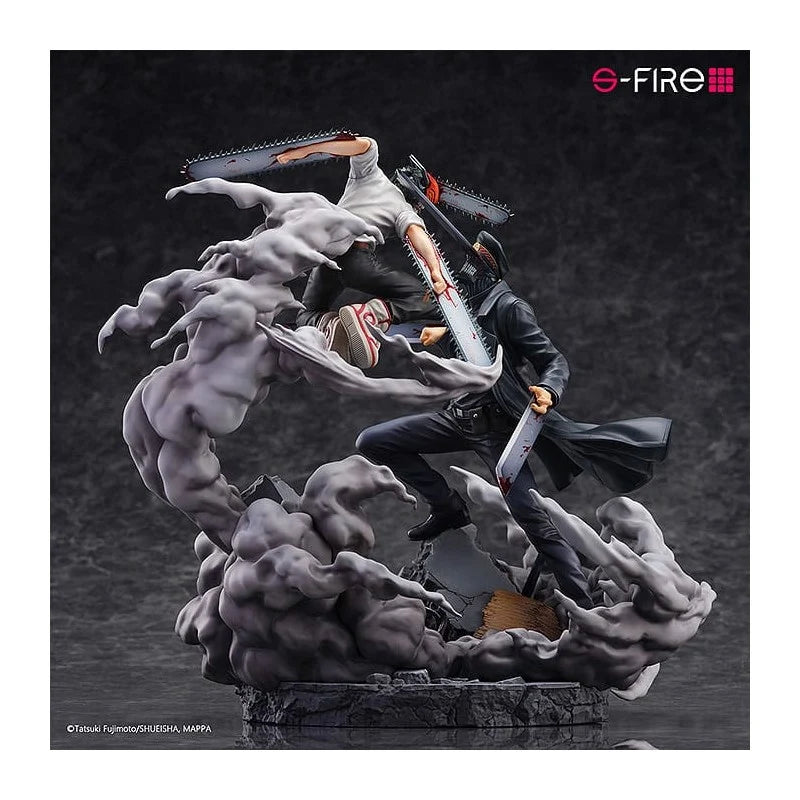 Chainsaw Man - Chainsaw Man vs. Samurai Sword Non Scale Figure SEGA