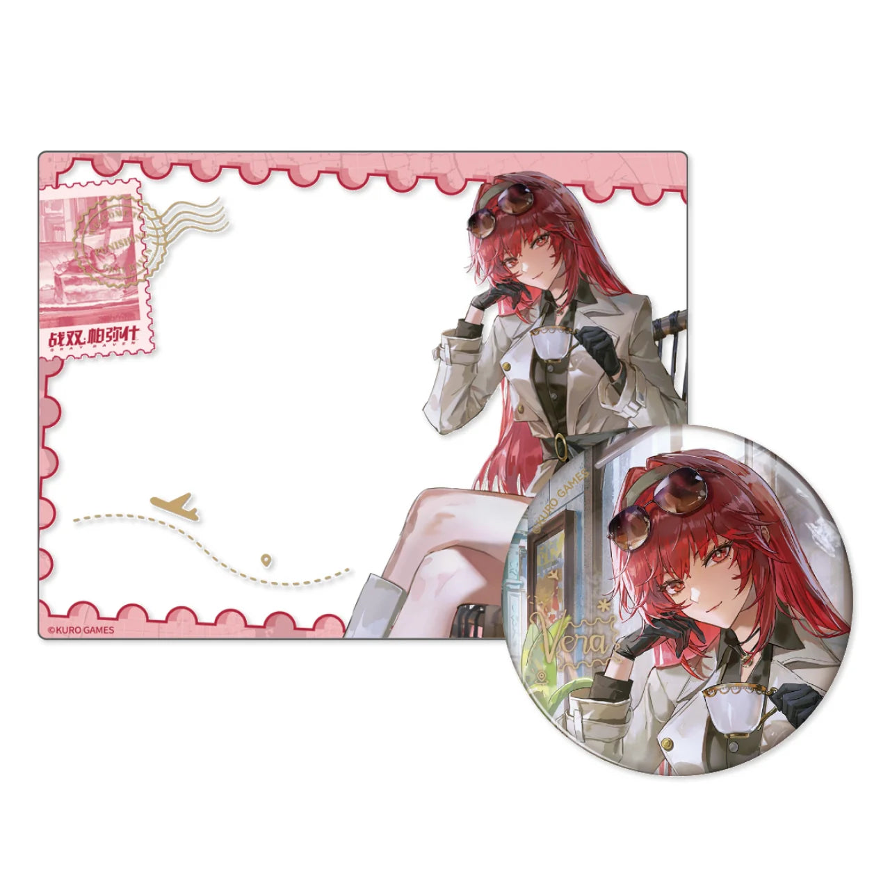 Punishing: Gray Raven - Echoes of Elsewhere 6th Anniversary Badge Transparent Card Set KURO GAMES