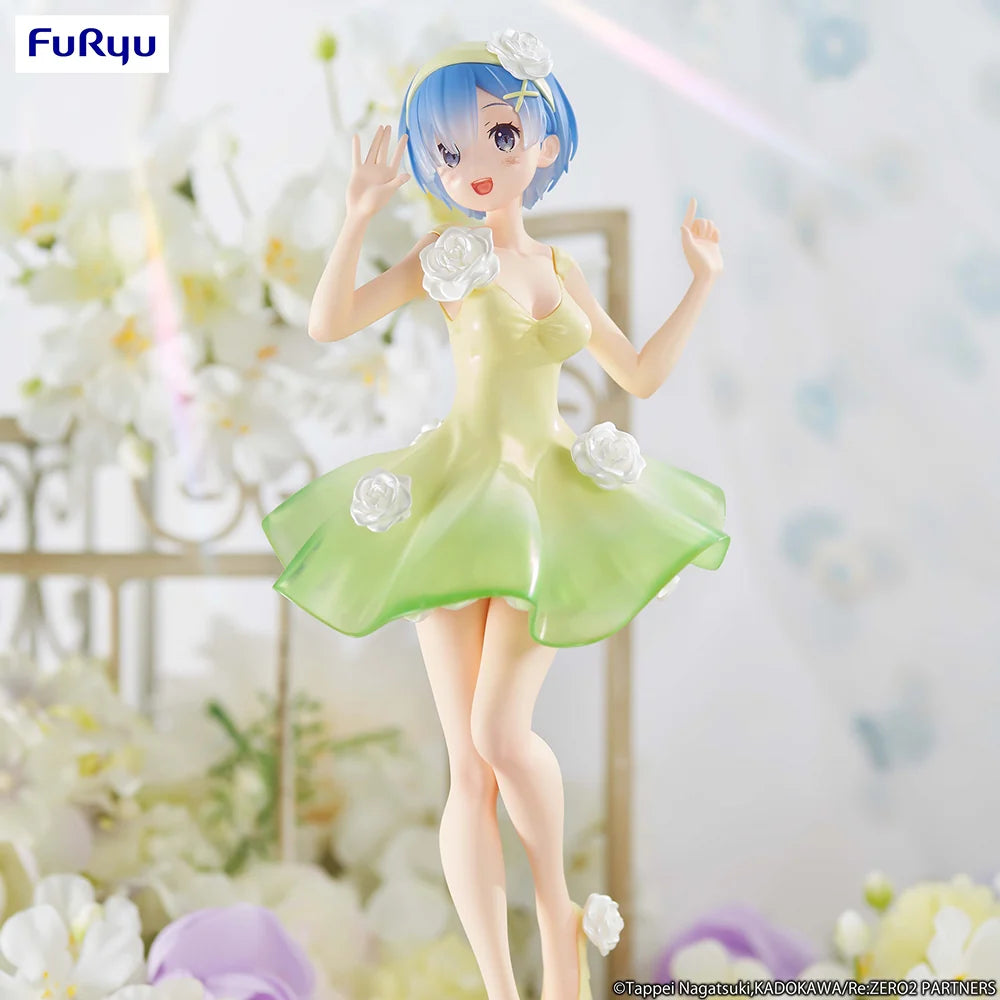 Re:ZERO Starting Life in Another World - Rem(Flower Dress Ver.) Trio-Try-iT Prize Figure FuRyu Corporation