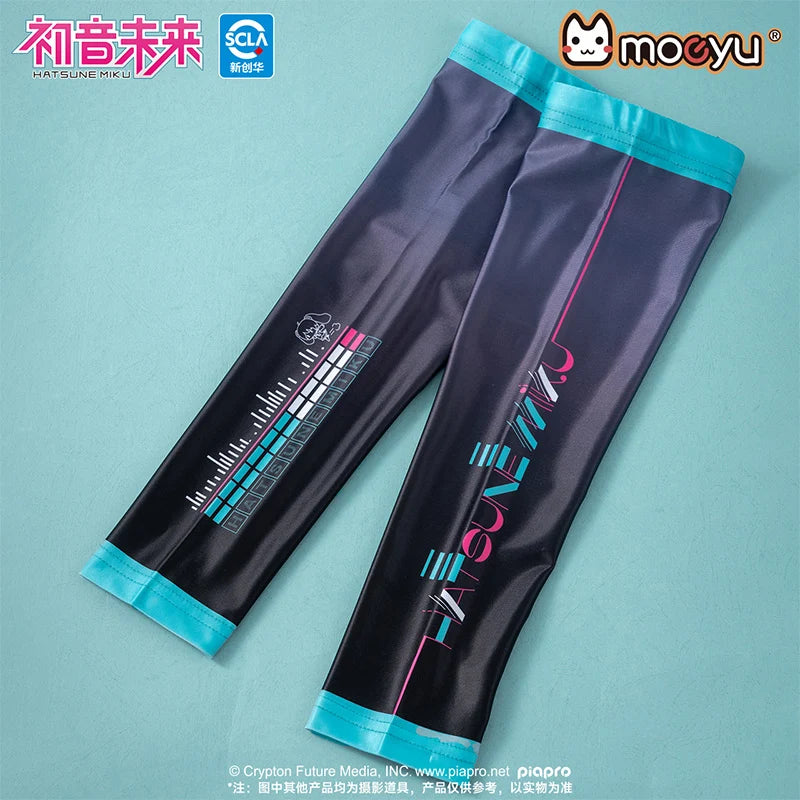 Hatsune Miku - Hatsune Miku Running Series Sun Protection Arm Sleeves Moeyu