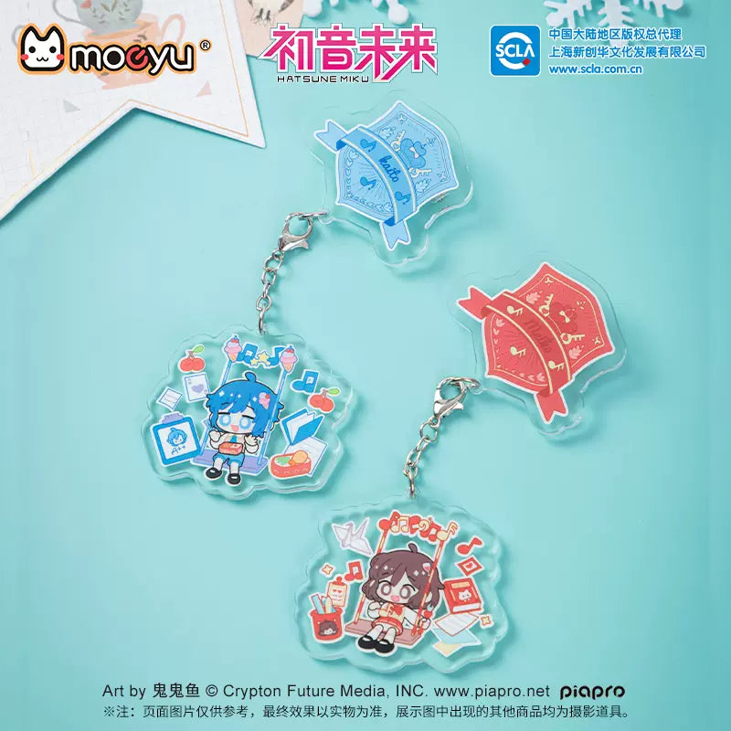 Hatsune Miku - Hatsune Miku Swing Theme Acrylic Keychain Moeyu
