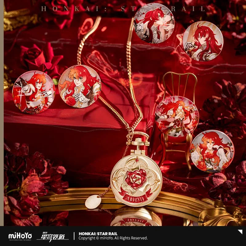 Honkai: Star Rail - The Most Beautiful of All Faux Pocket Watch Keychain miHoYo