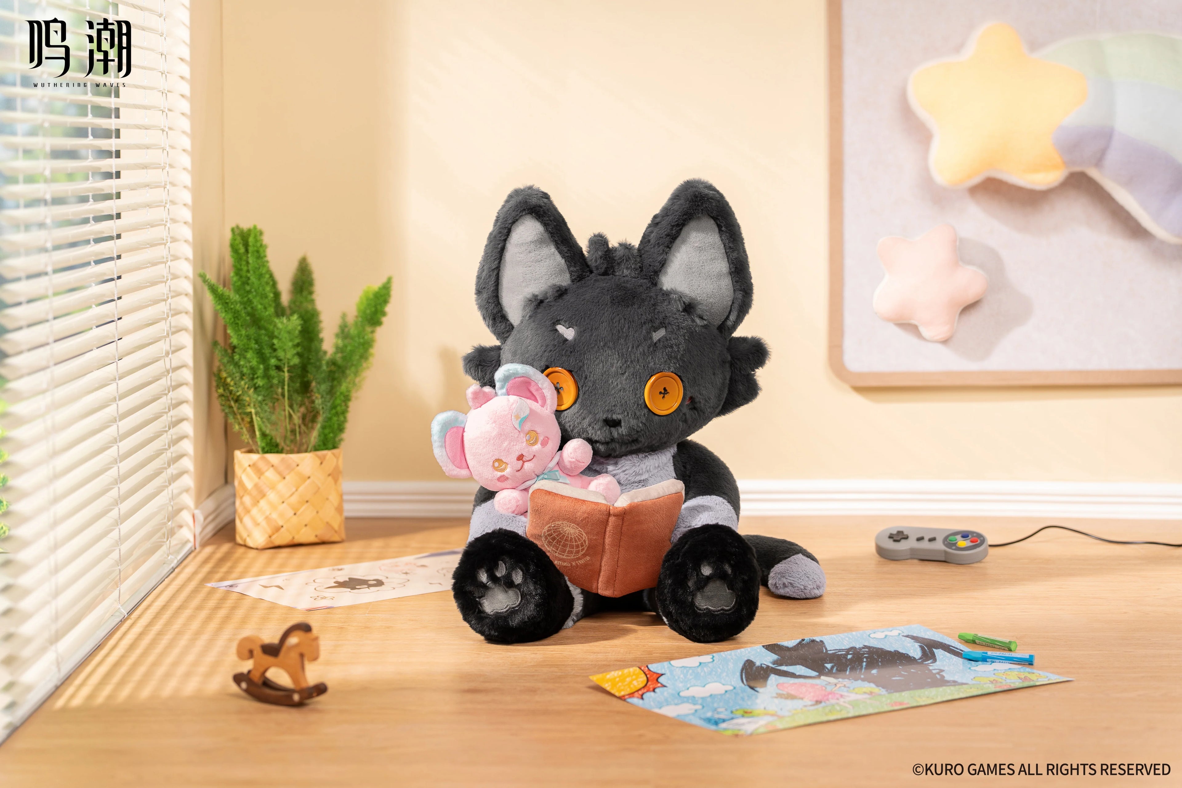 Wuthering Waves - Cat Hero Themed Plush Doll KURO GAMES