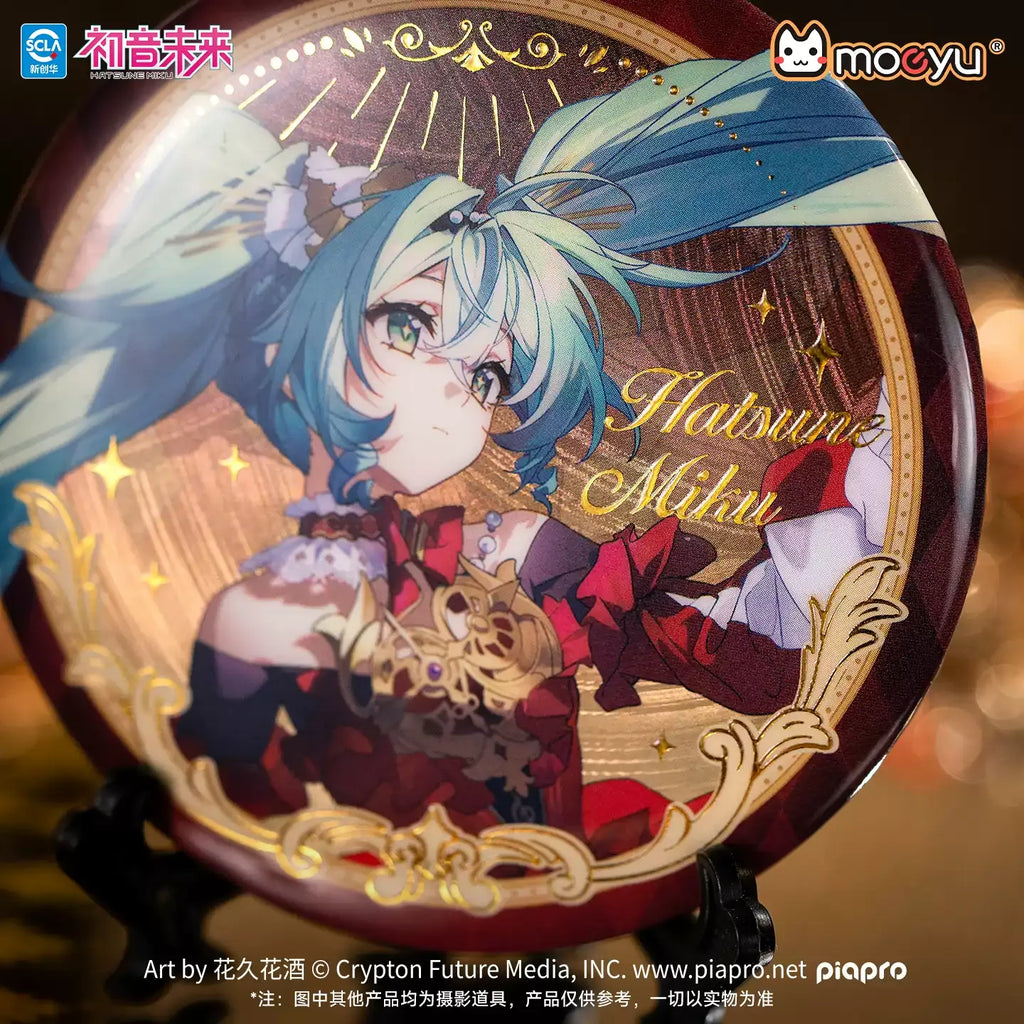 Hatsune Miku - Dimensional Discovery Baroque Overture Tin Badge Moeyu