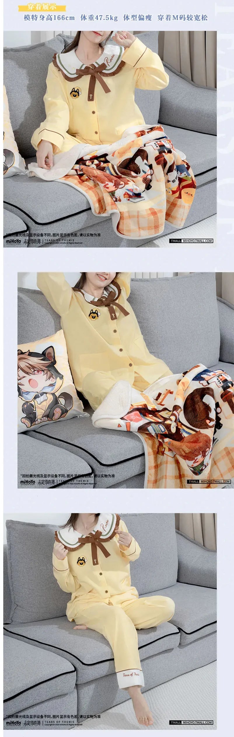 Tears of Themis - Luke Pearce (Raven) Sweet Dream Series Long Sleeve Lounge Wear miHoYo