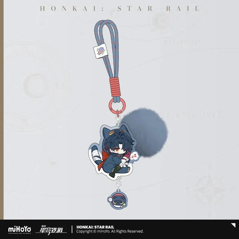 Honkai: Star Rail - Boys Dorm Series Chibi Acrylic Keychain miHoYo