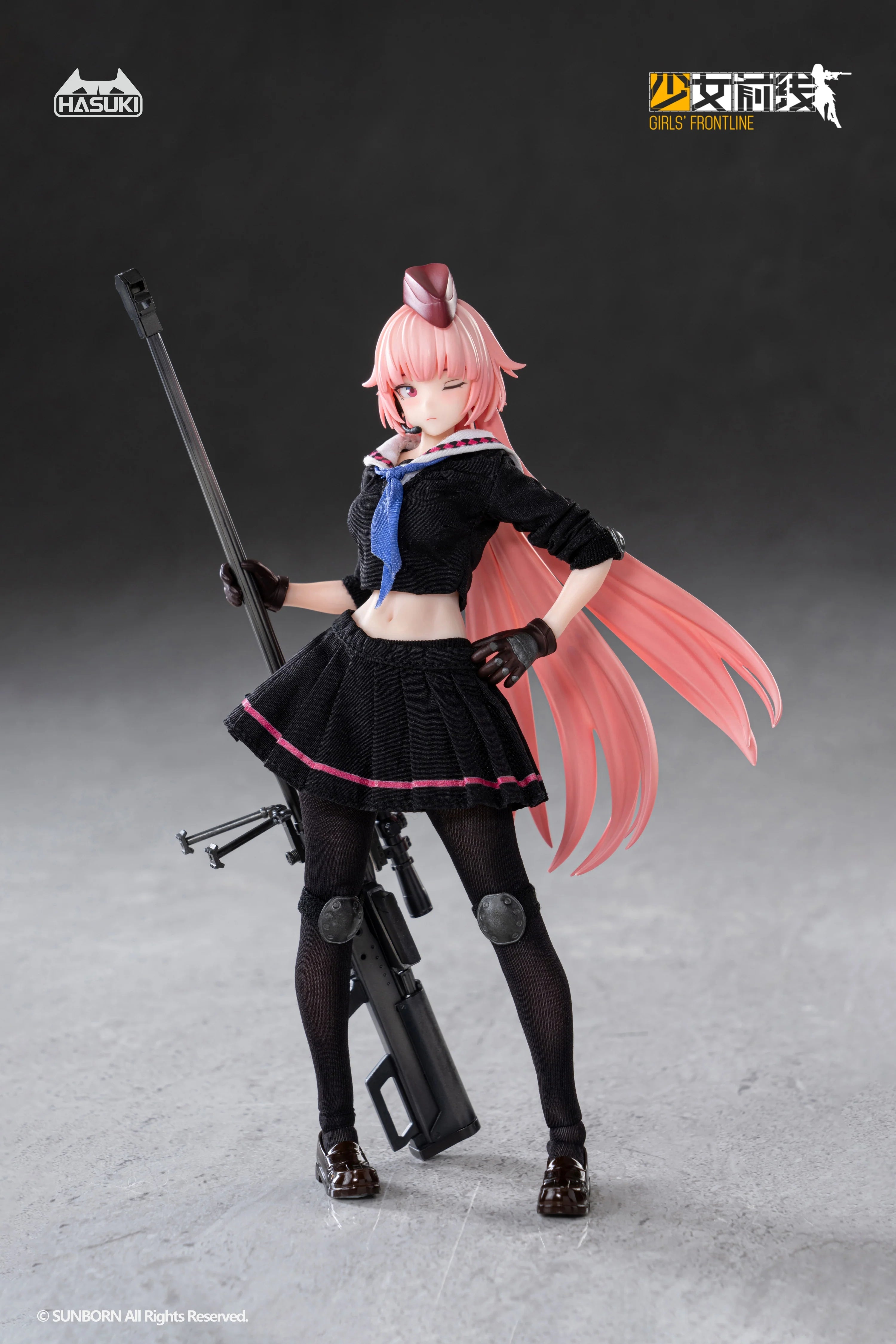 Girls' Frontline - NTW-20 Pocket Art Series 1/12 Scale Action Figure HASUKI