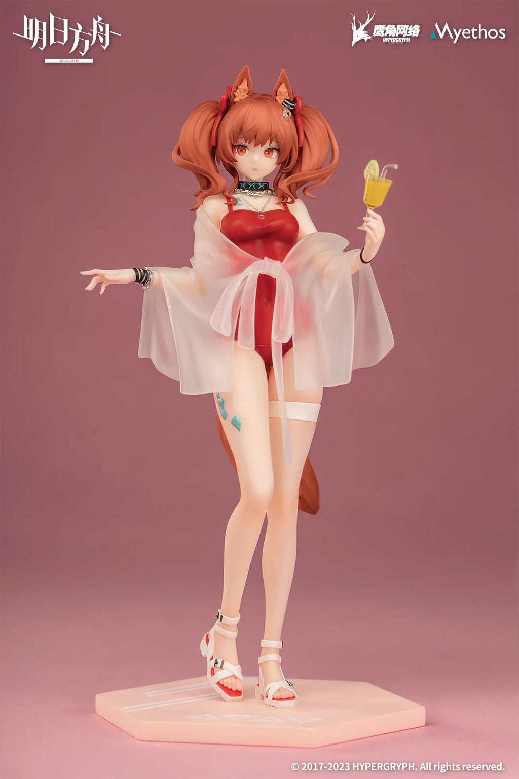 Arknights - Angelina(Summer Time Ver.) Gift+ 1/10 Scale Figure Myethos