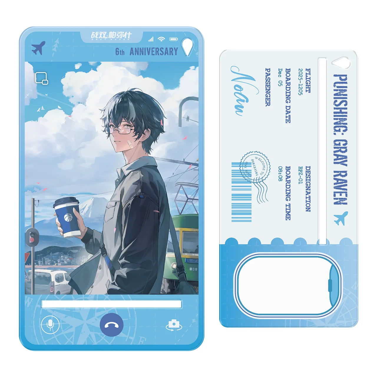 Punishing: Gray Raven - Echoes of Elsewhere 6th Anniversary Display Standee KURO GAMES