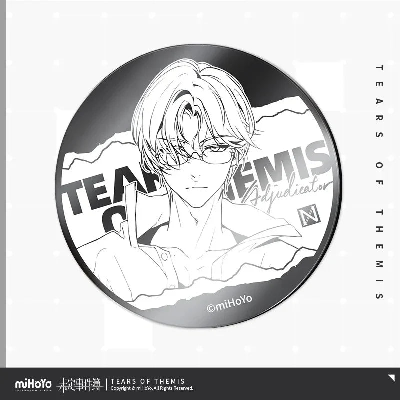 Tears of Themis - Nib Still Series Metal Mirror Badge miHoYo