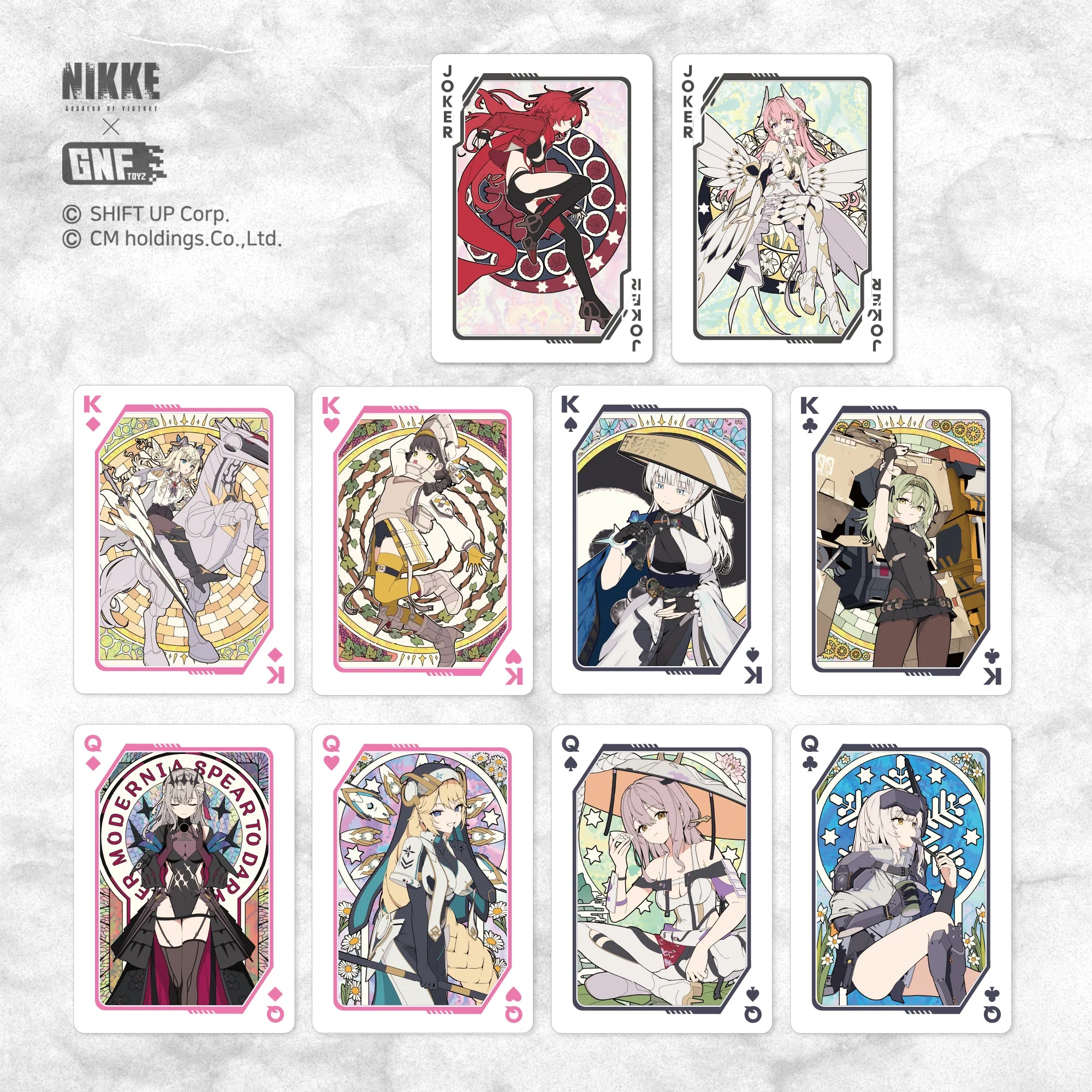 Goddess of Victory: Nikke - Trump Cards GNF TOYZ