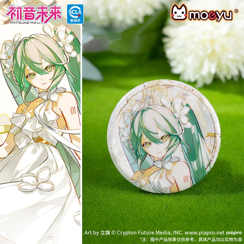 Hatsune Miku - Summer Blossom Series Badge Moeyu