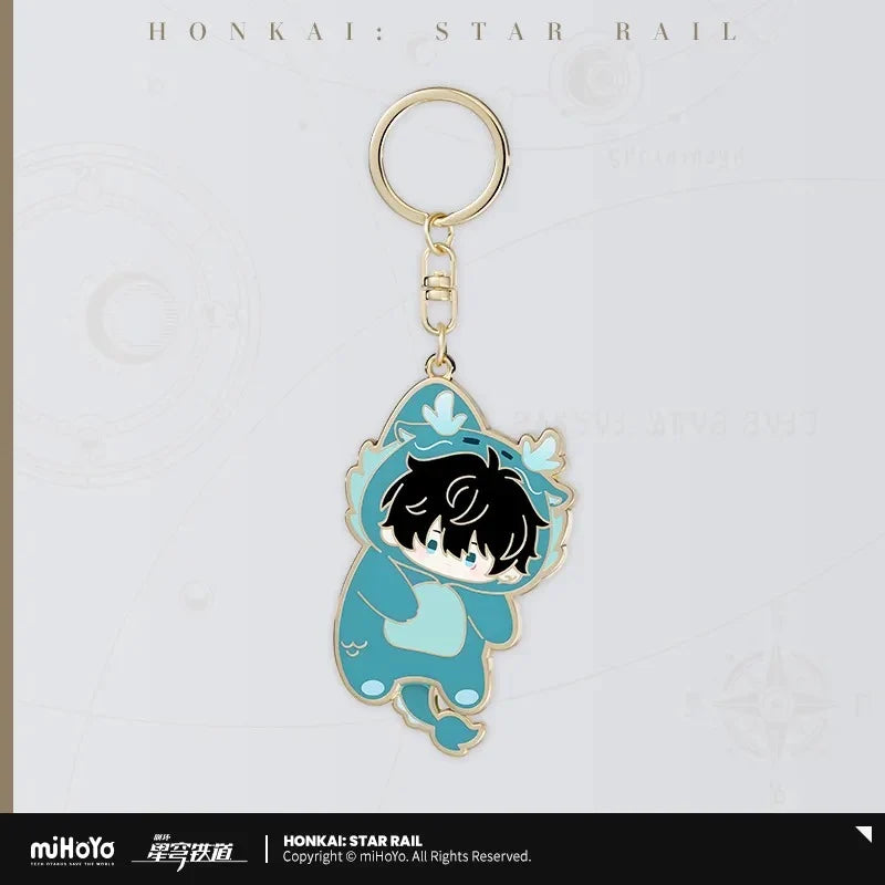 Honkai: Star Rail - Boys Dorm Series Chibi Metal Keychain miHoYo