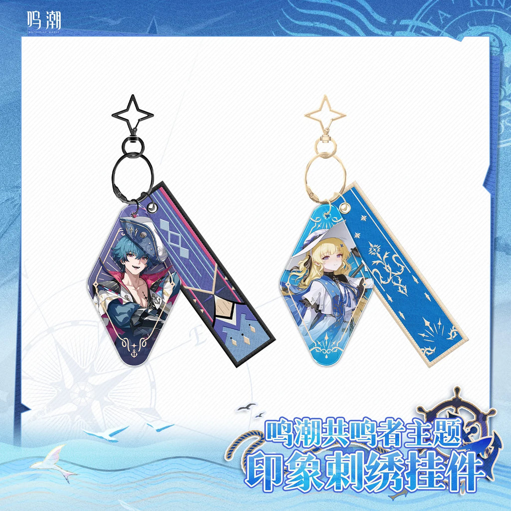 Wuthering Waves - Resonator Themed Embroidered Keychain KURO GAMES