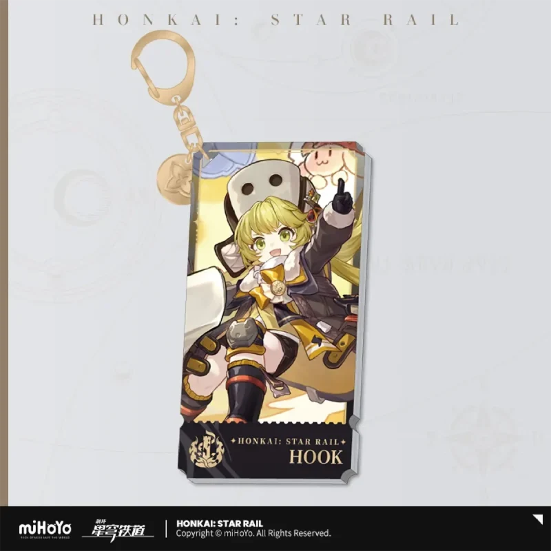 Honkai: Star Rail - The Destruction Path Character Warp Artwork Acrylic Keychain miHoYo