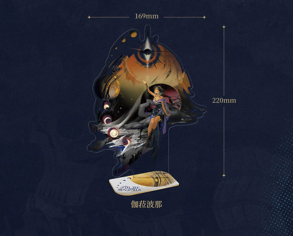Reverse: 1999 - Black Dwarf Waves Against Time Character Garment Acrylic Stand BLUEPOCH