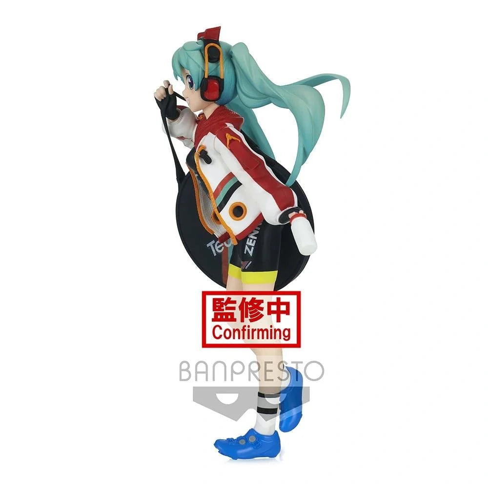 Hatsune Miku - Miku 2020 TeamUKYO est Prints & Texture Hatsune Miku Racing Ver. Prize Figure Banpresto