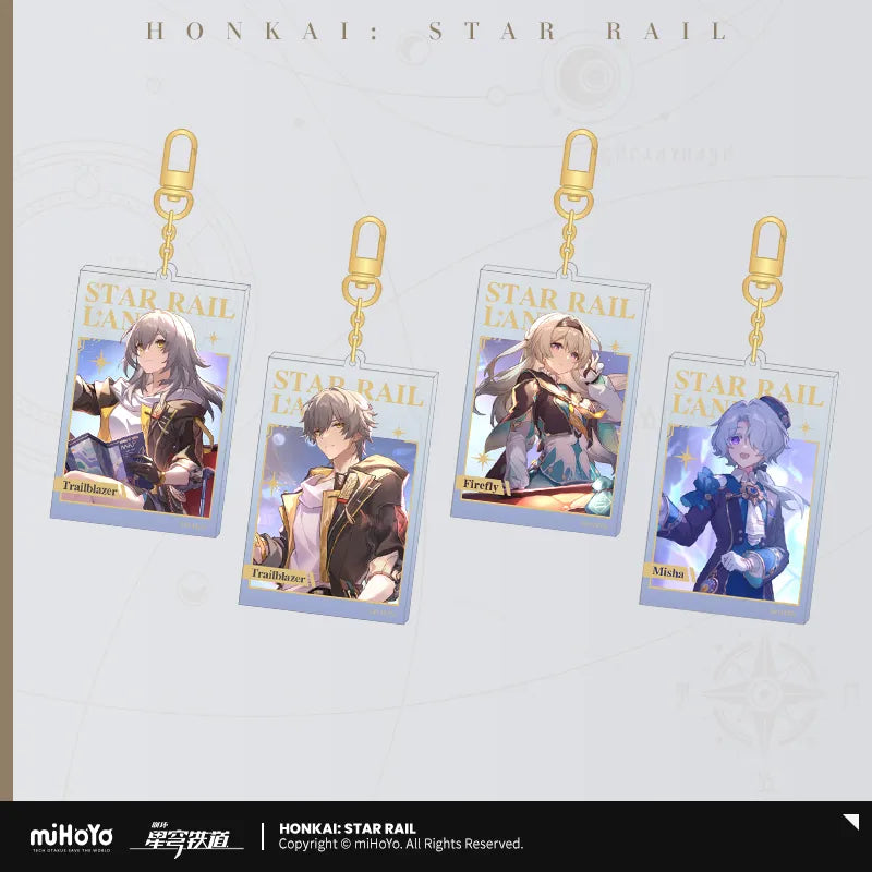 Honkai: Star Rail - Star Rail Land Acrylic Keychain miHoYo