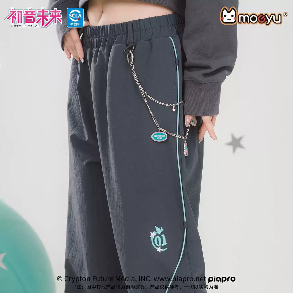 Hatsune Miku - Millennium Rock Candy Series Detachable Scarf Wide-Leg Pants Moeyu