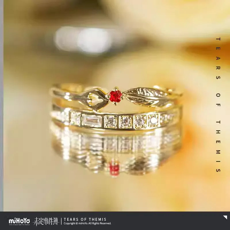 Tears of Themis - Forever Begins With You Series Raven Heartbeat Vow Couple Rings miHoYo