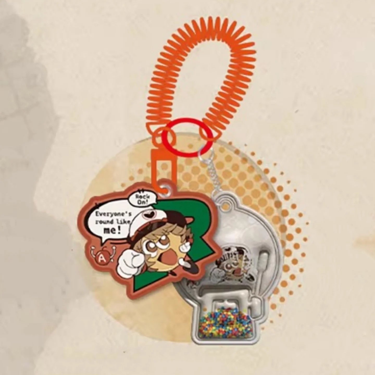 Reverse: 1999 - Mini Mavericks Series Airbag Charm BLUEPOCH