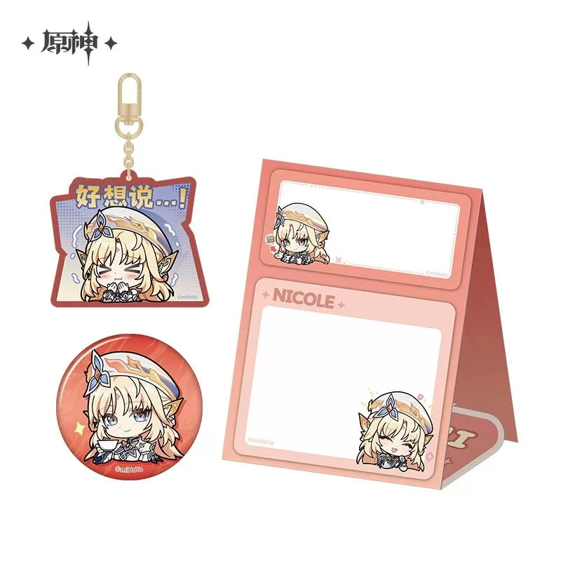 Genshin Impact - Chibi Sticker Series Nicole Merchandise miHoYo