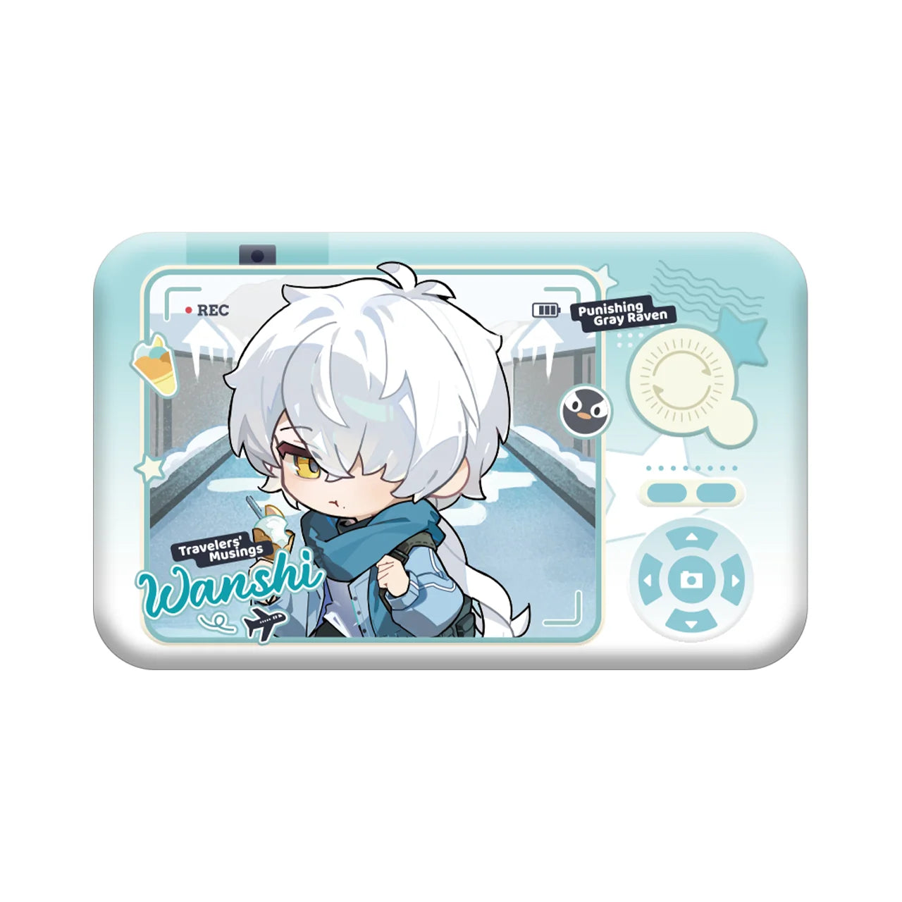 Punishing: Gray Raven - Travelers' Musings Chibi Tinplate Badge KURO GAMES