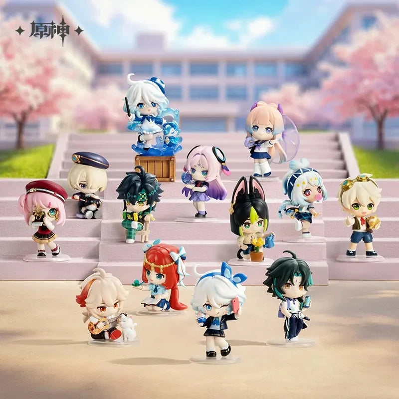 Genshin Impact - Pop Mart Academy Light and Shadow Poetry Chibi Series Figure Blind Box miHoYo