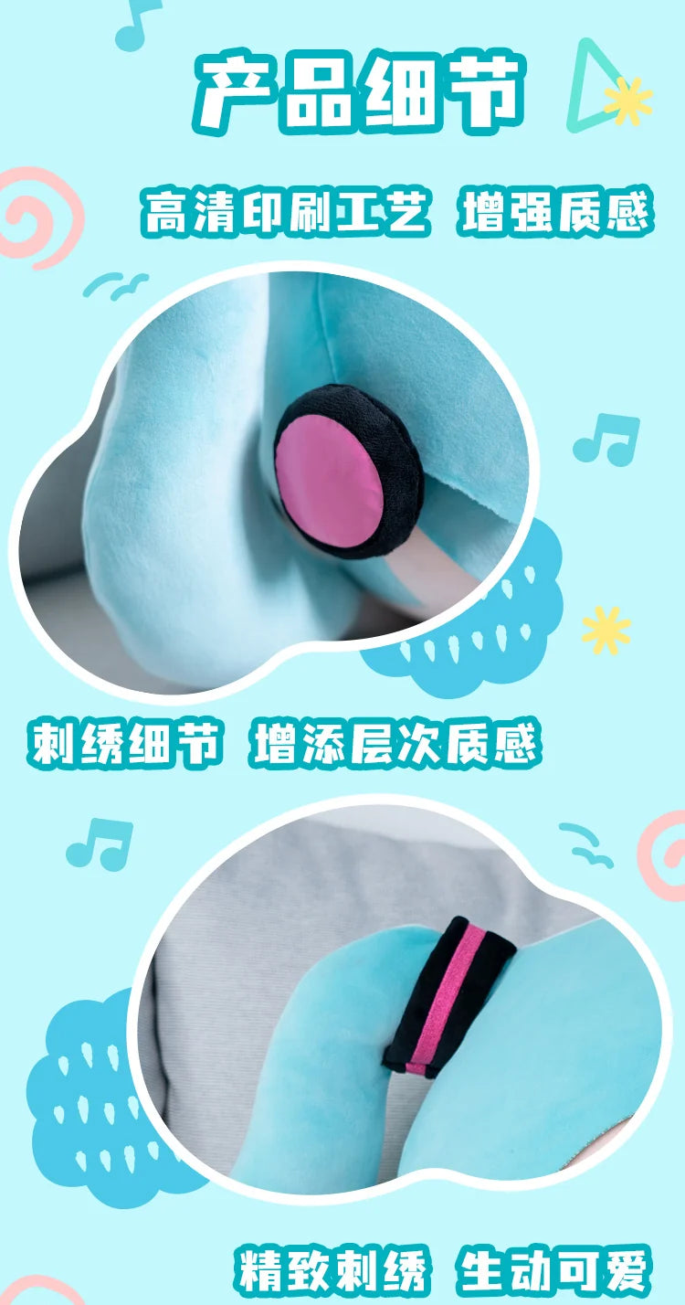 Hatsune Miku - Hatsune Miku Face Pinch Series Pillow Moeyu
