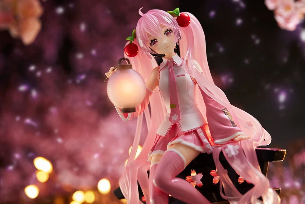 Hatsune Miku - Sakura Miku(Sakura Lantern Ver.) AMP+ Prize Figure Taito