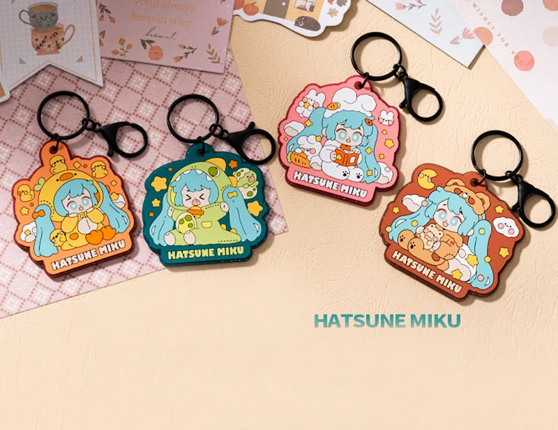 [Pre-order]Hatsune Miku - Hatsune Miku Pajama Party Rubber Keychain Moeyu