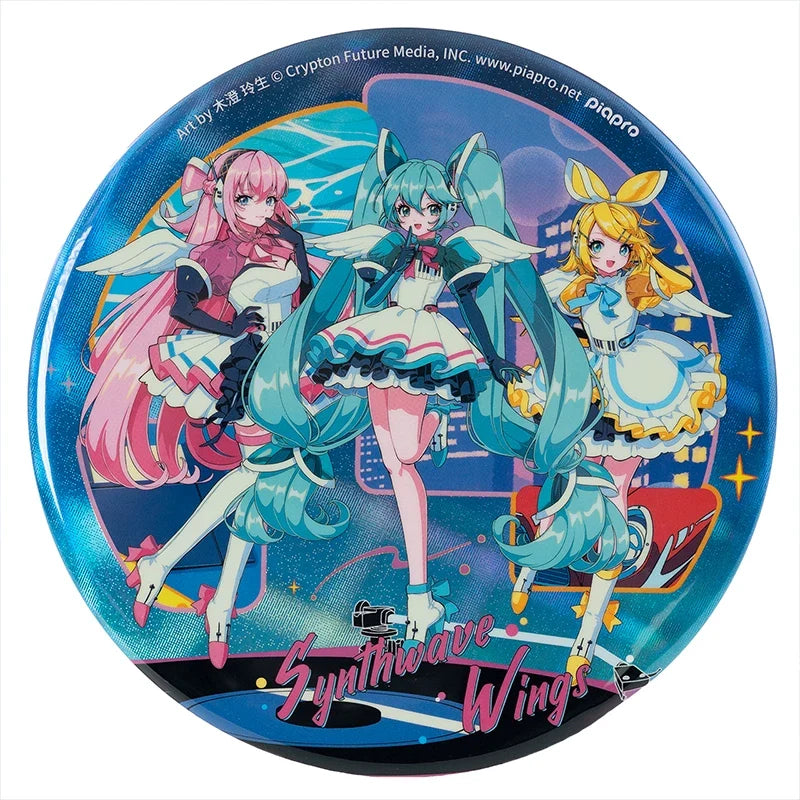 Vocaloid - Wings of the Synthwave Series Large Badge Moeyu