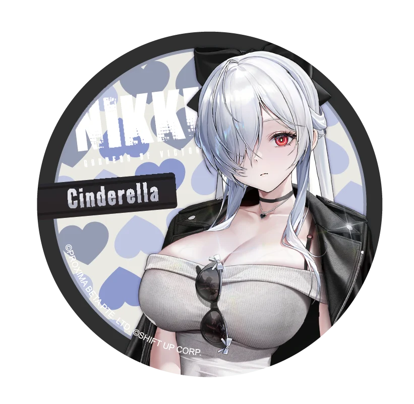 GODDESS OF VICTORY: NIKKE - Trading Holo Button Badge 2025 Anime Expo Merch