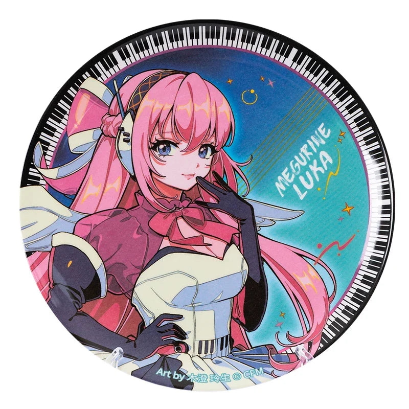 Vocaloid - Wings of the Synthwave Series Plate Moeyu