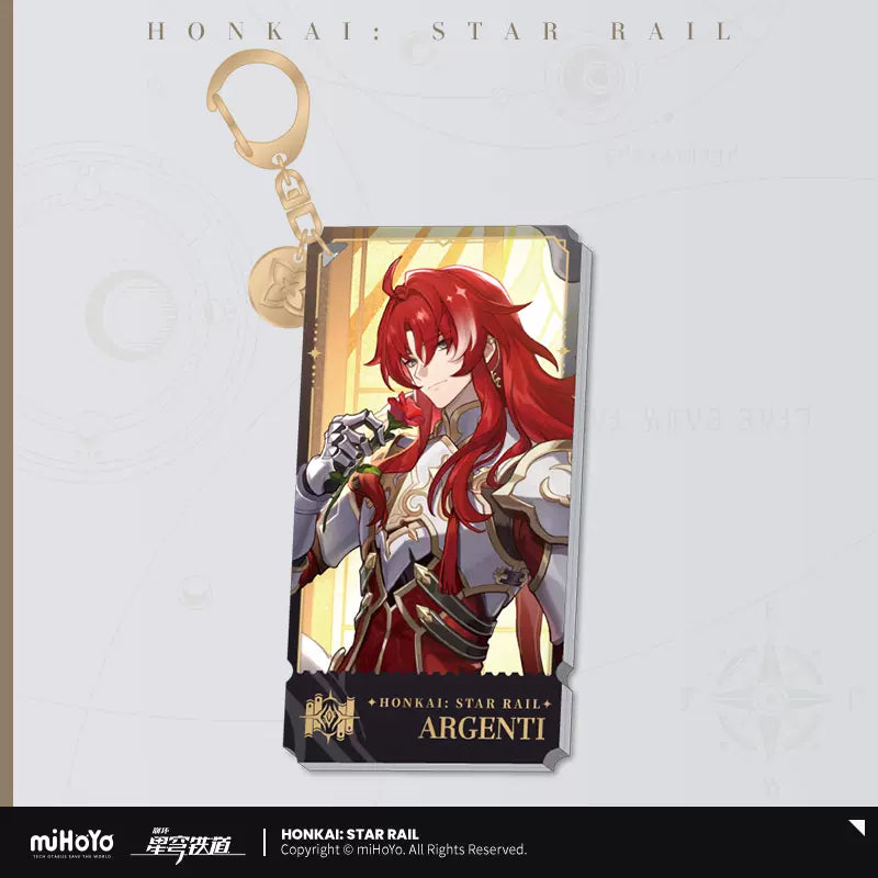 Honkai: Star Rail - The Erudition Path Character Acrylic Warp Artwork Acrylic Keychain miHoYo