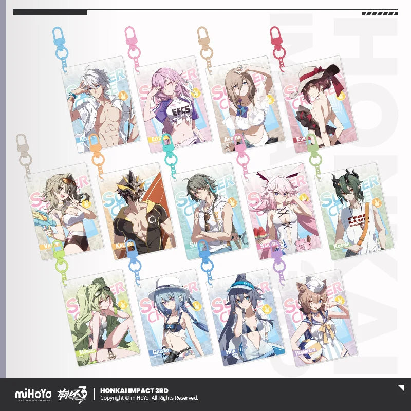 Honkai Impact 3rd - Summer Series Acrylic Keychain Vol.4 miHoYo