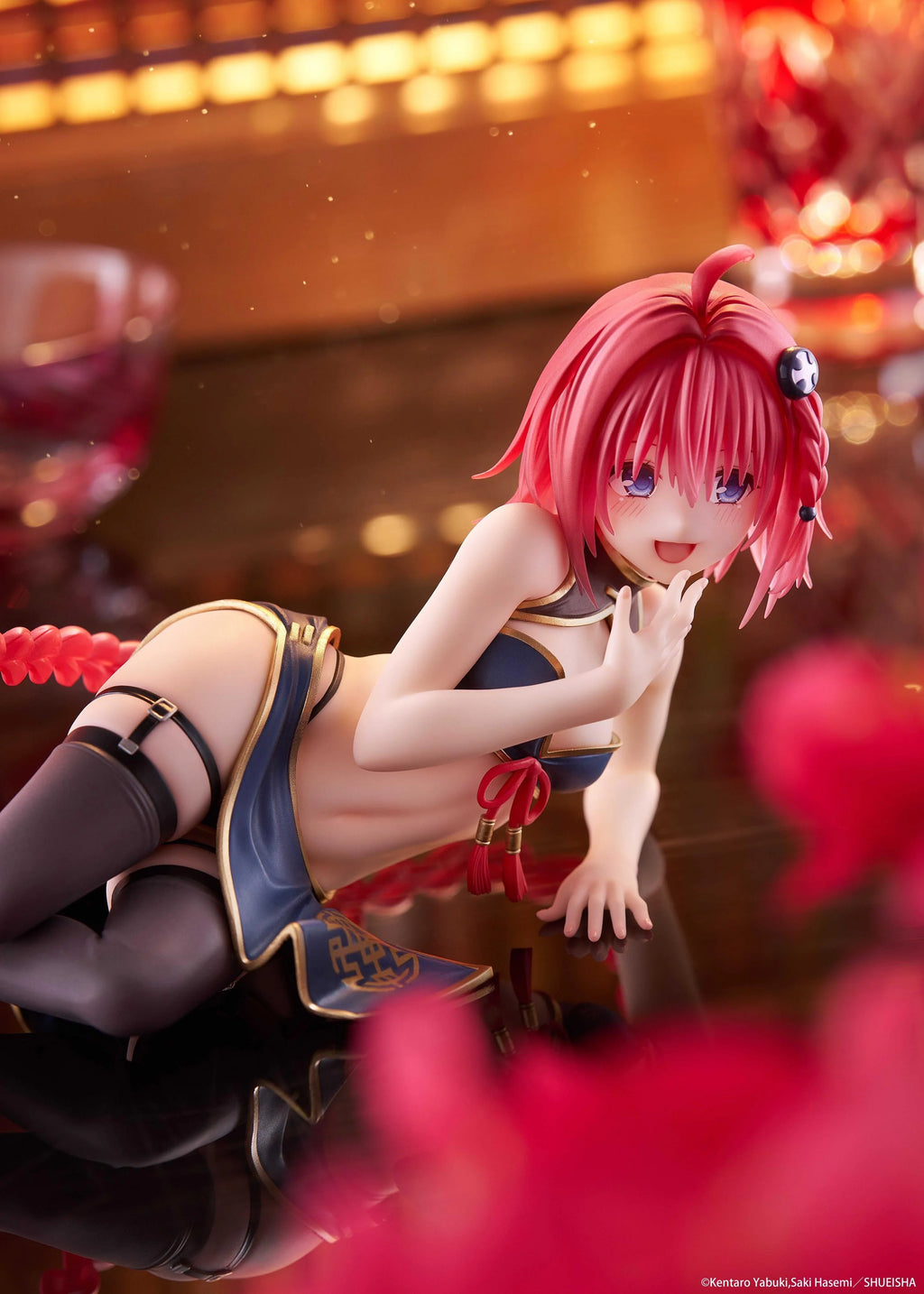 To Love-Ru Darkness - Mea Kurosaki (Chinese Dress Ver.) Desktop Cute Prize Figure TAITO