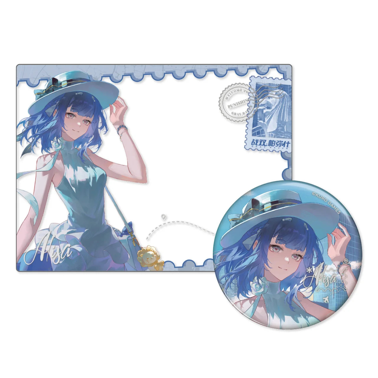Punishing: Gray Raven - Echoes of Elsewhere 6th Anniversary Badge Transparent Card Set KURO GAMES