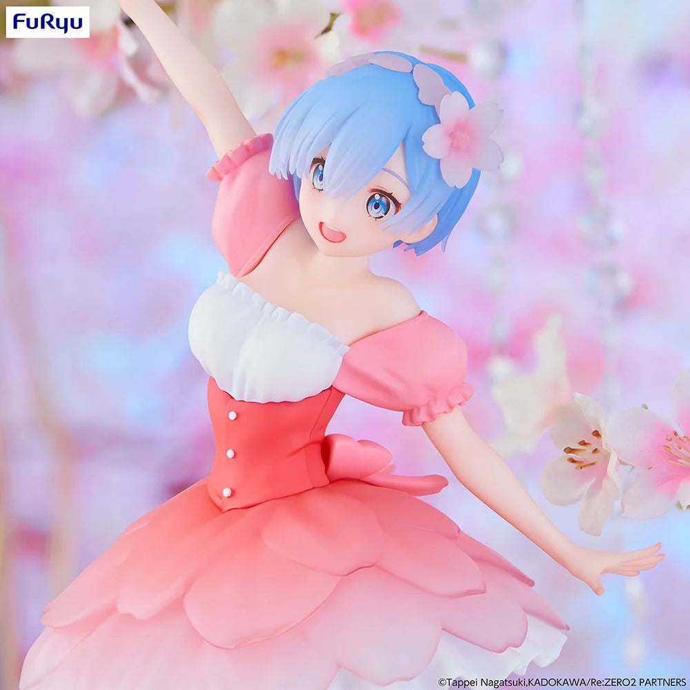 Re:Zero - Trio Try iT Figure Rem Cherry Blossoms Prize Figure FuRyu Corporation