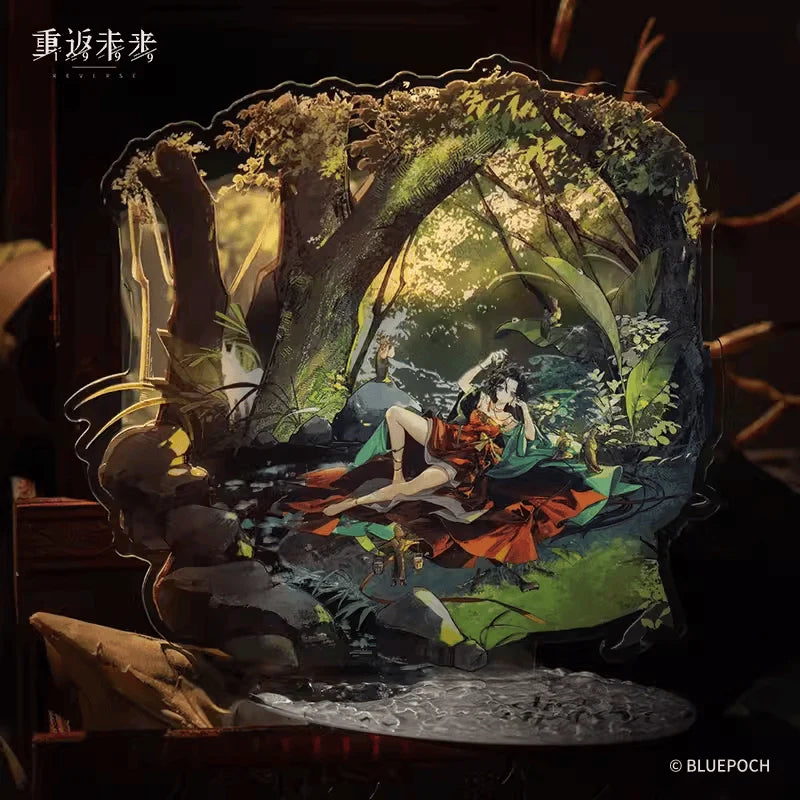 Reverse: 1999 - Jiu Niangzi Shadows in the Lake Series Acrylic Stand BLUEPOCH