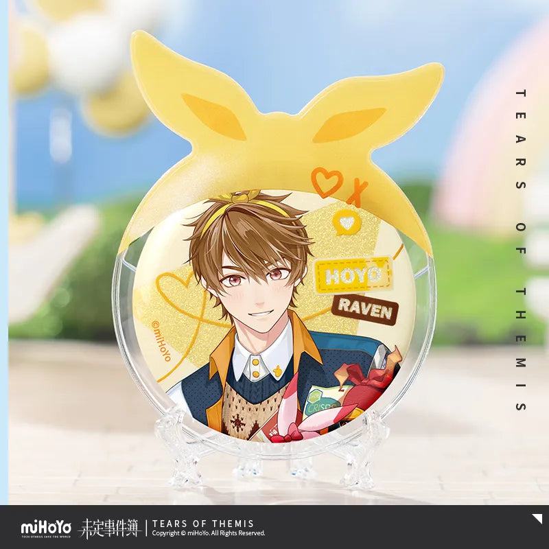 Tears of Themis - HoHo Luck Series Badge & Protective Case Set miHoYo