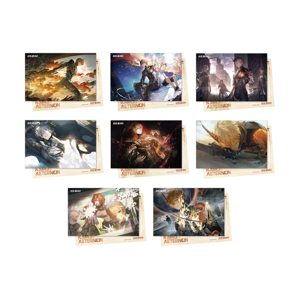 Punishing: Gray Raven - Kamui: Aeternion Frame CG Postcard Set KURO GAMES